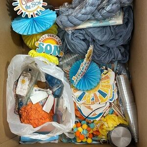 Here Comes the Son Baby Shower Party Decorations